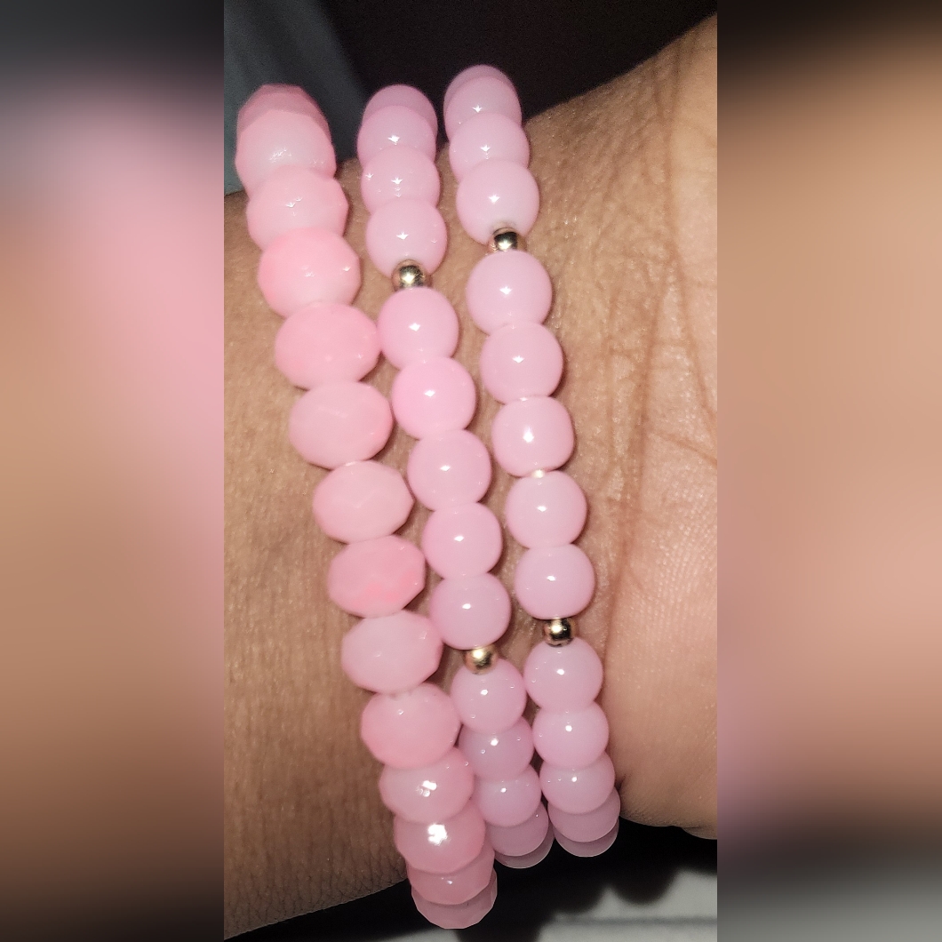 Bella Perlina 3pc Beaded Bracelet